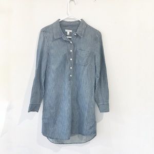 J. Crew Denim Shirtdress